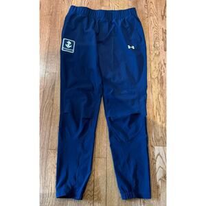 Under Armour US Navy Jogger Pants Blue Athletic Training Large